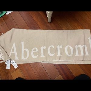 Abercrombie and Fitch scarves beige color